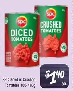Farmer Jack's SPC Diced or Crushed Tomatoes offer