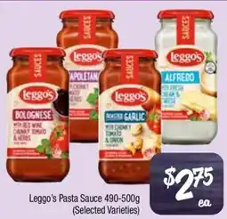Farmer Jack's Leggo's Pasta Sauce offer