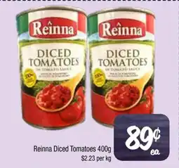 Farmer Jack's Reinna Diced Tomatoes offer