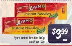 Farmer Jack's Ayam Instant Noodles offer