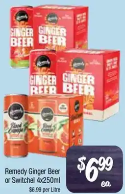 Farmer Jack's Remedy Ginger Beer or Switchel offer