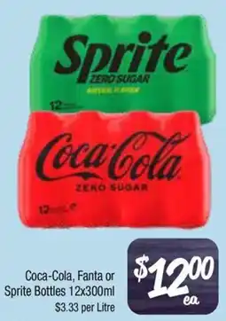 Farmer Jack's Coca-Cola, Fanta or Sprite Bottles offer