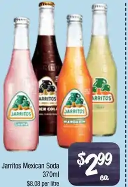 Farmer Jack's Jarritos Mexican Soda offer