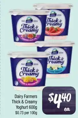 Farmer Jack's Dairy Farmers Thick & Creamy Yoghurt offer