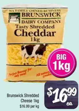 Farmer Jack's Brunswick Shredded Cheese offer