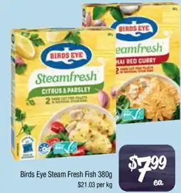Farmer Jack's Birds Eye Steam Fresh Fish offer