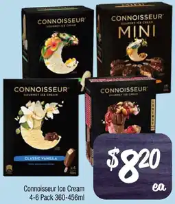 Farmer Jack's Connoisseur Ice Cream offer