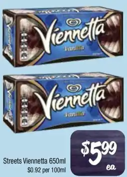 Farmer Jack's Streets Viennetta offer