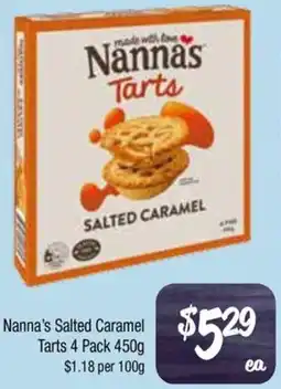 Farmer Jack's Nanna's Salted Caramel Tarts offer