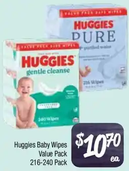 Farmer Jack's Huggies Baby Wipes Value Pack offer
