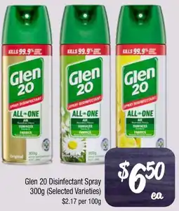 Farmer Jack's Glen 20 Disinfectant Spray offer
