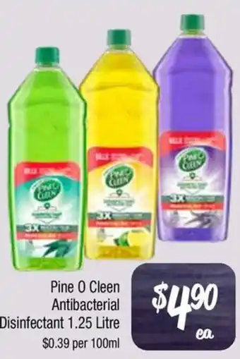 Farmer Jack's Pine O Cleen Antibacterial Disinfectant offer