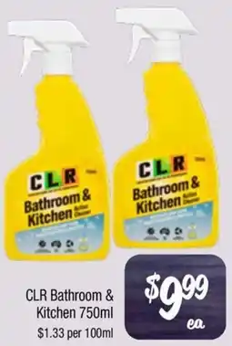Farmer Jack's CLR Bathroom & Kitchen offer