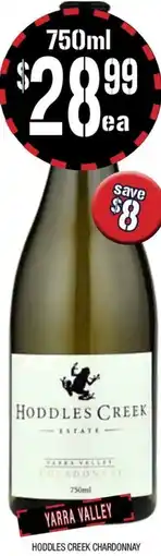 Farmer Jack's Hoddles creek chardonnay offer