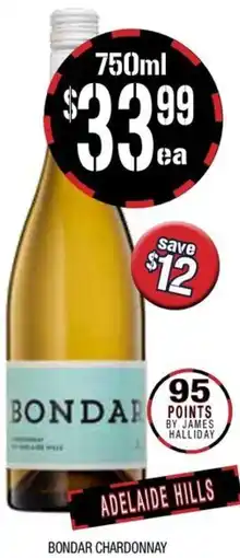 Farmer Jack's Bondar chardonnay offer