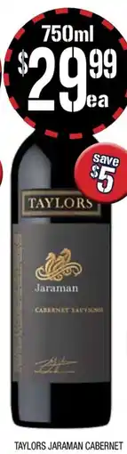 Farmer Jack's Taylors jaraman cabernet offer