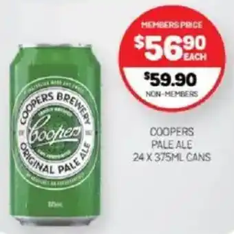 Harry Brown Coopers pale ale offer