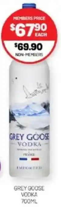 Harry Brown Grey goose vodka offer