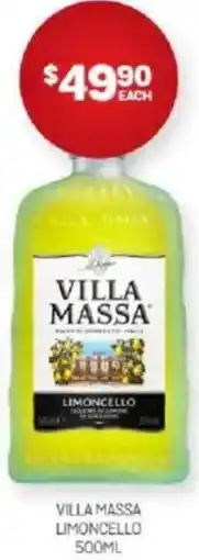 Harry Brown Villa massa limoncello offer