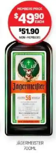 Harry Brown Jägermeister offer