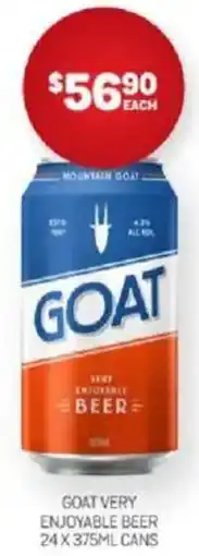 Harry Brown Goat very enjoyable beer offer