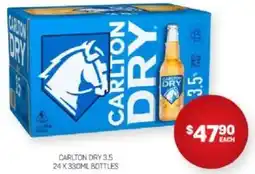 Harry Brown Carlton dry 3.5 offer