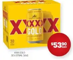 Harry Brown Xxxx gold offer