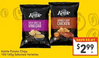 Supa Valu Kettle Potato Chips offer