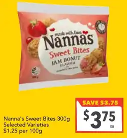 Supa Valu Nanna's Sweet Bites offer