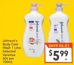Supa Valu Johnson's Body Care Wash offer