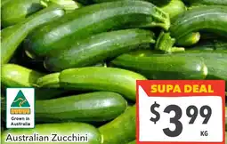 Supa Valu Australian Zucchini offer