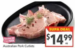 Supa Valu Australian Pork Cutlets offer