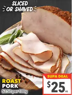 Supa Valu Pork roast offer