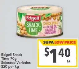 Supa Valu Edgell Snack Time Selected Varieties offer