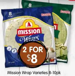 Spudshed Mission Wrap Varieties 8-10pk offer