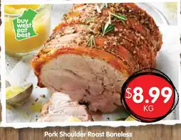 Spudshed Pork Shoulder Roast Boneless offer