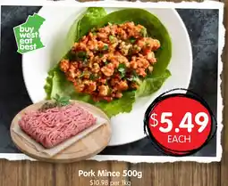 Spudshed Pork Mince offer