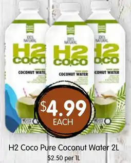 Spudshed H2 Coco Pure Coconut Water offer