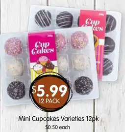Spudshed Mini Cupcakes Varieties 12pk offer
