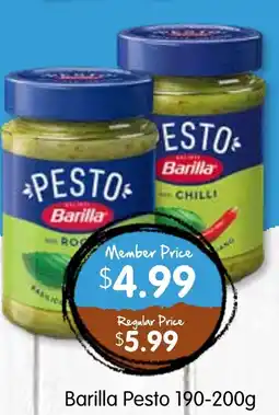 Spudshed Barilla Pesto offer