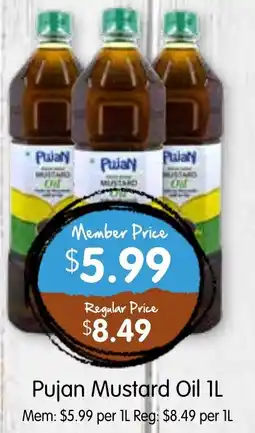 Spudshed Pujan Mustard Oil offer