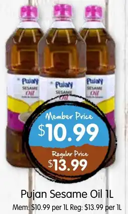 Spudshed Pujan Sesame Oil offer