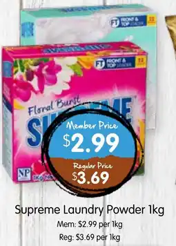 Spudshed Supreme Laundry Powder offer