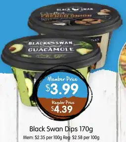 Spudshed Black Swan Dips offer