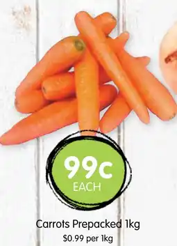 Spudshed Carrots Prepacked offer