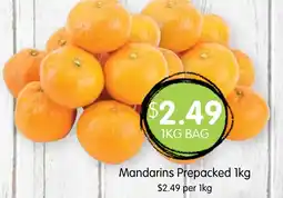 Spudshed Mandarins Prepacked offer
