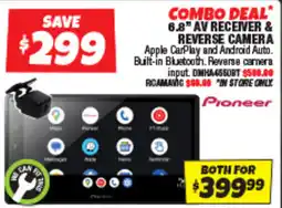 Autobarn 6.8" av receiver & reverse camera offer