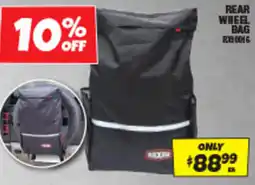 Autobarn Rear wheel bag offer