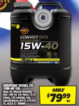 Autobarn EVERYDAY DIESEL FX 15W-40 10L offer