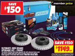 Autobarn Ultimate 4wd brake upgrade kit - front offer
